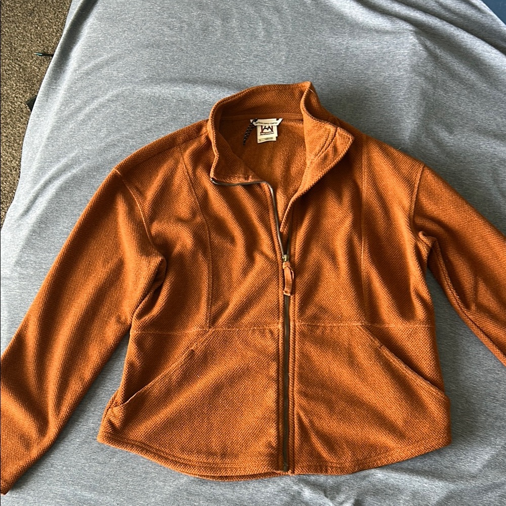 Avalanche outdoor supply company Orange Zip-Up Jacket burnt orange